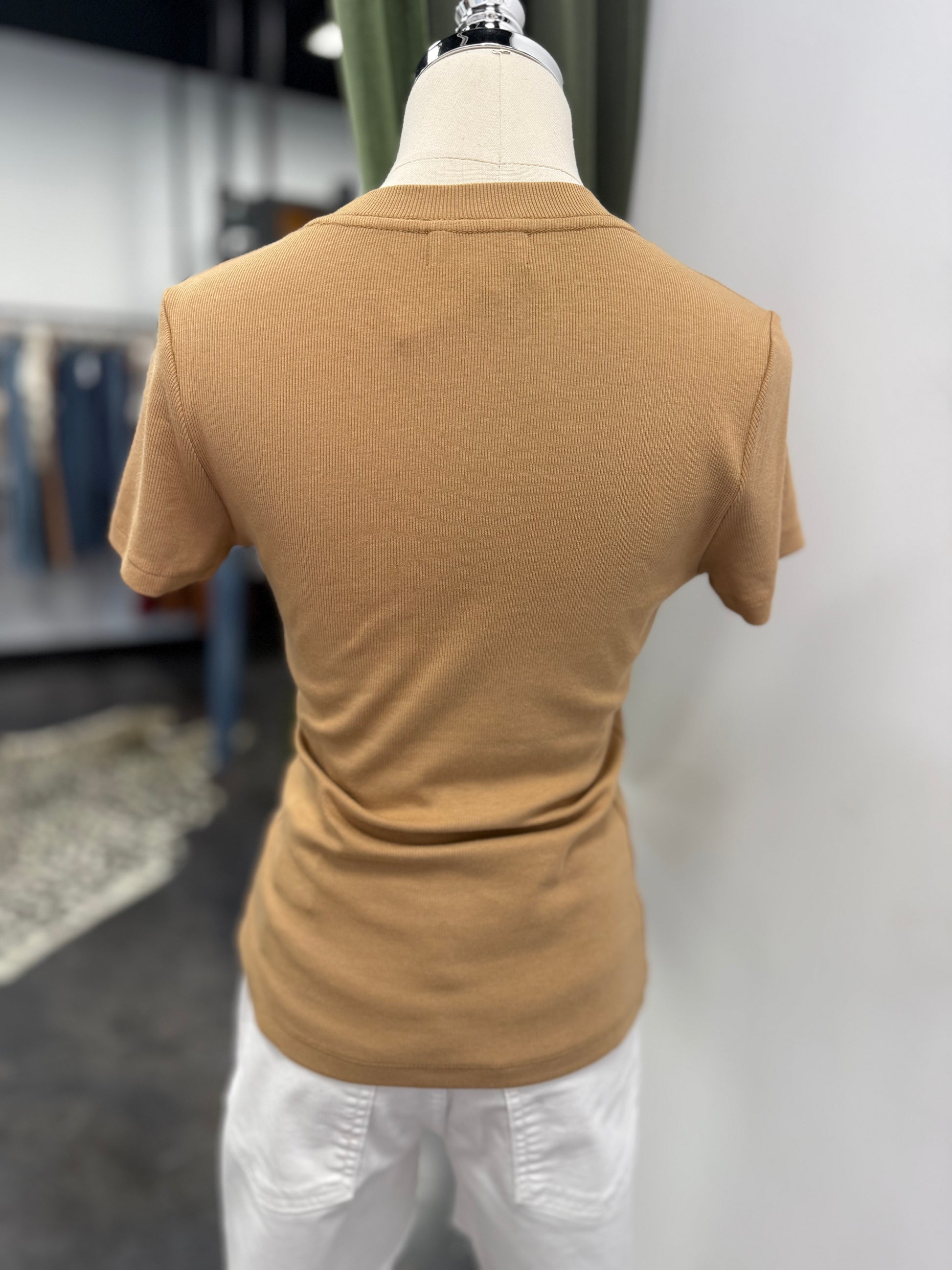 KUT Langley Ribbed Top