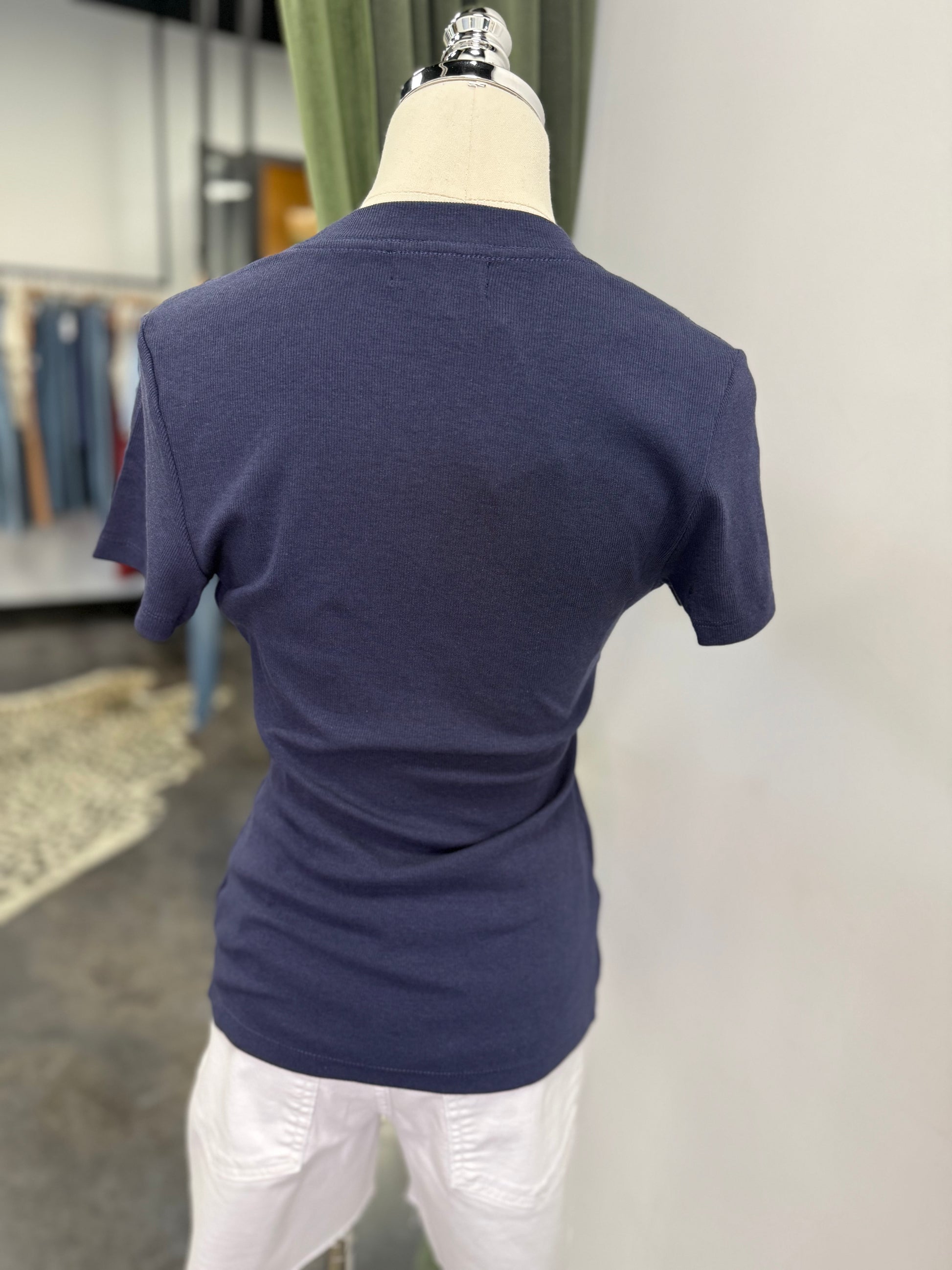 KUT Langley Ribbed Top