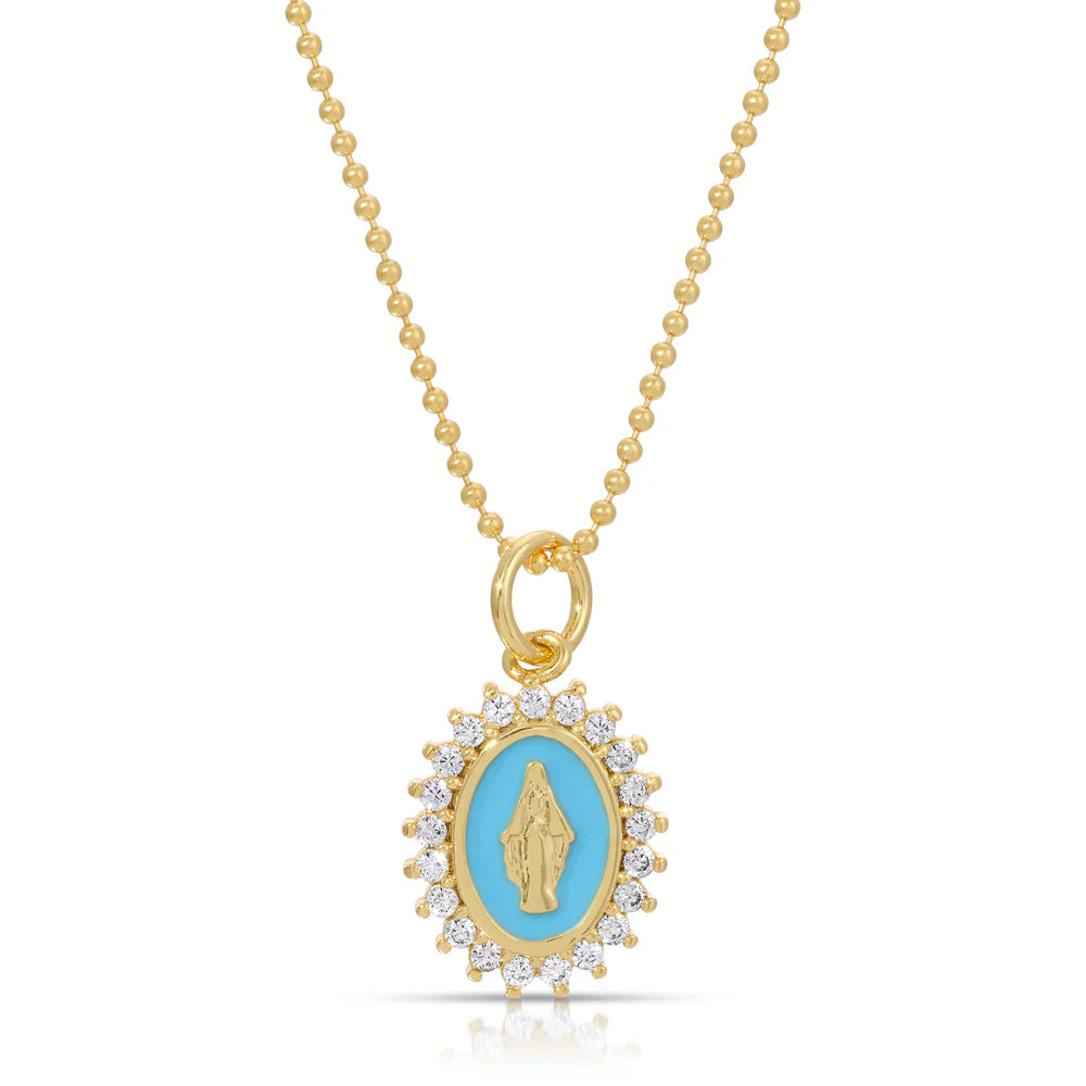 Joy Dravecky Mini Lady Lourdes Necklace