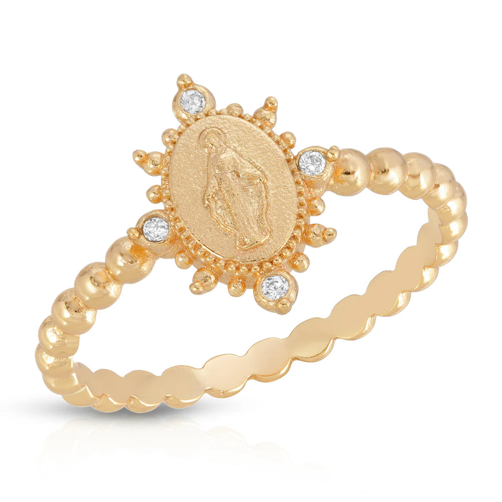 Joy Dravecky Lady Lourdes Ring