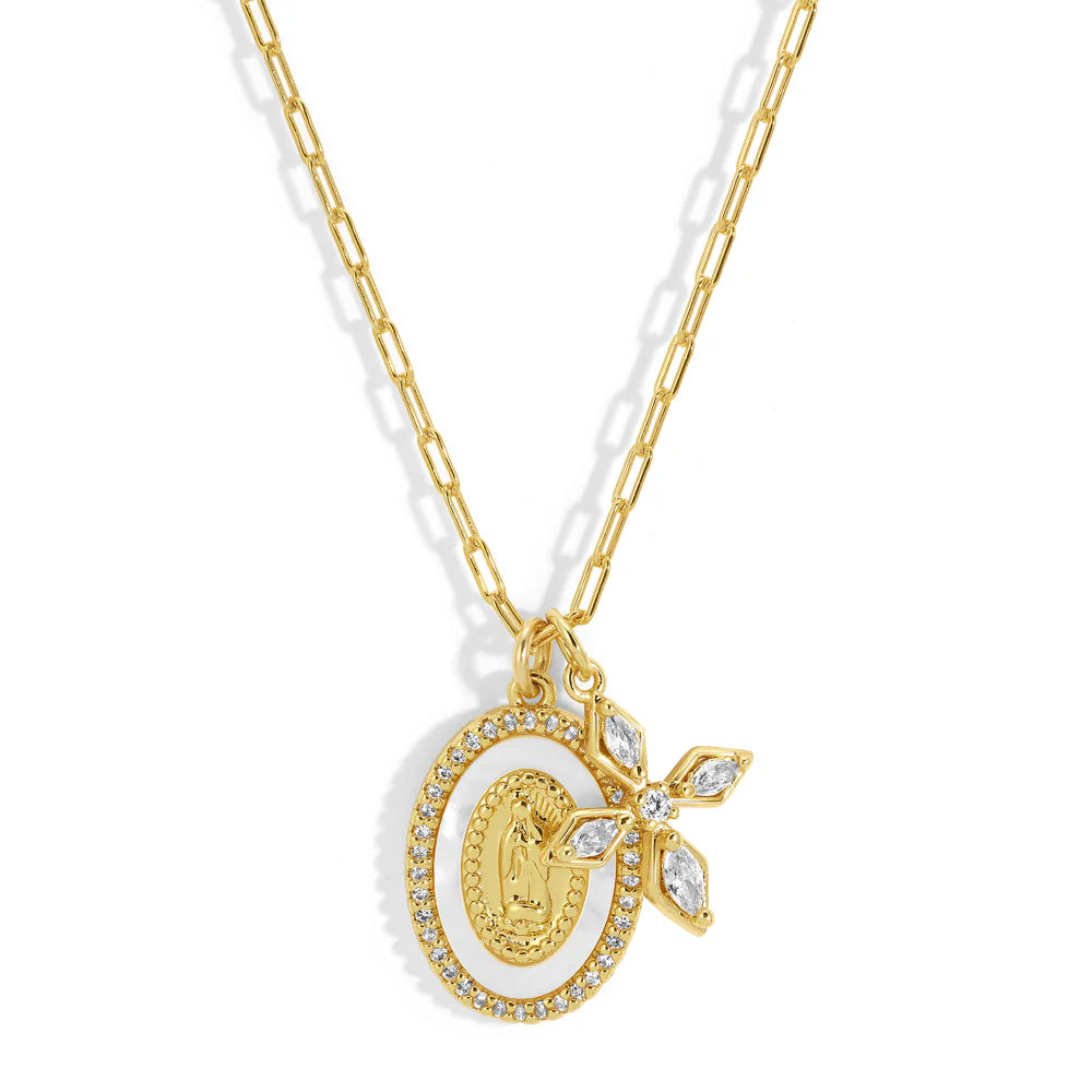 Joy Dravecky Rezar Multi-Charm Necklace