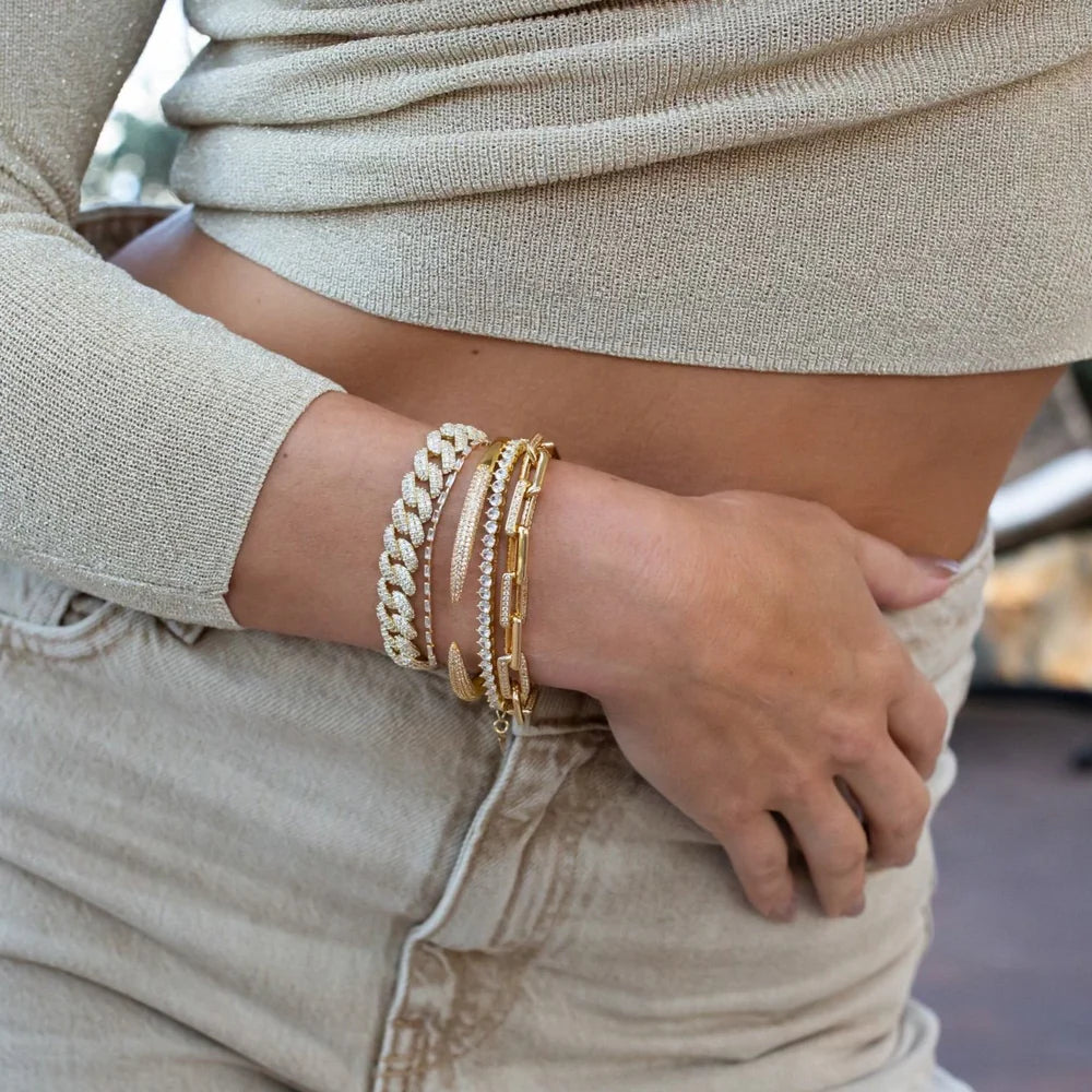 Joy Dravecky Baby Baguette Bracelet