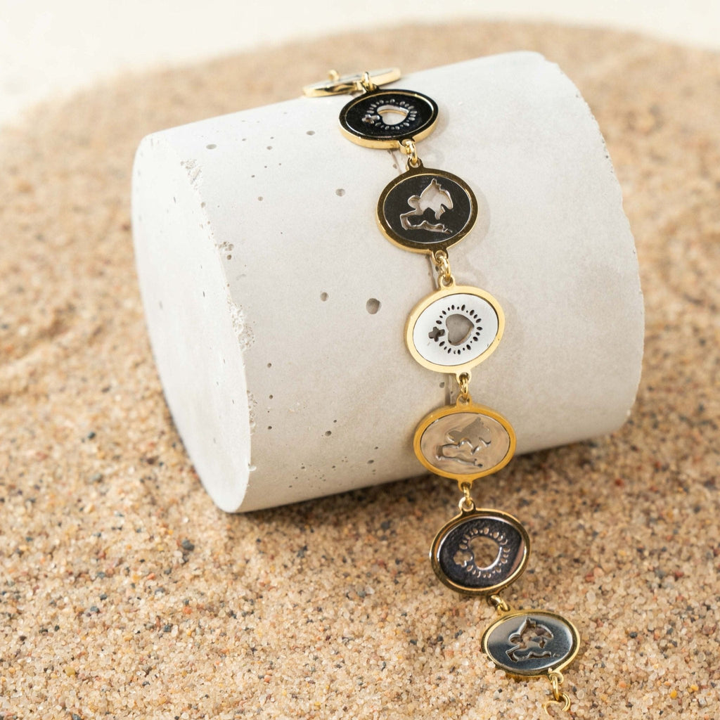 Sant Laia Scapular Bracelet