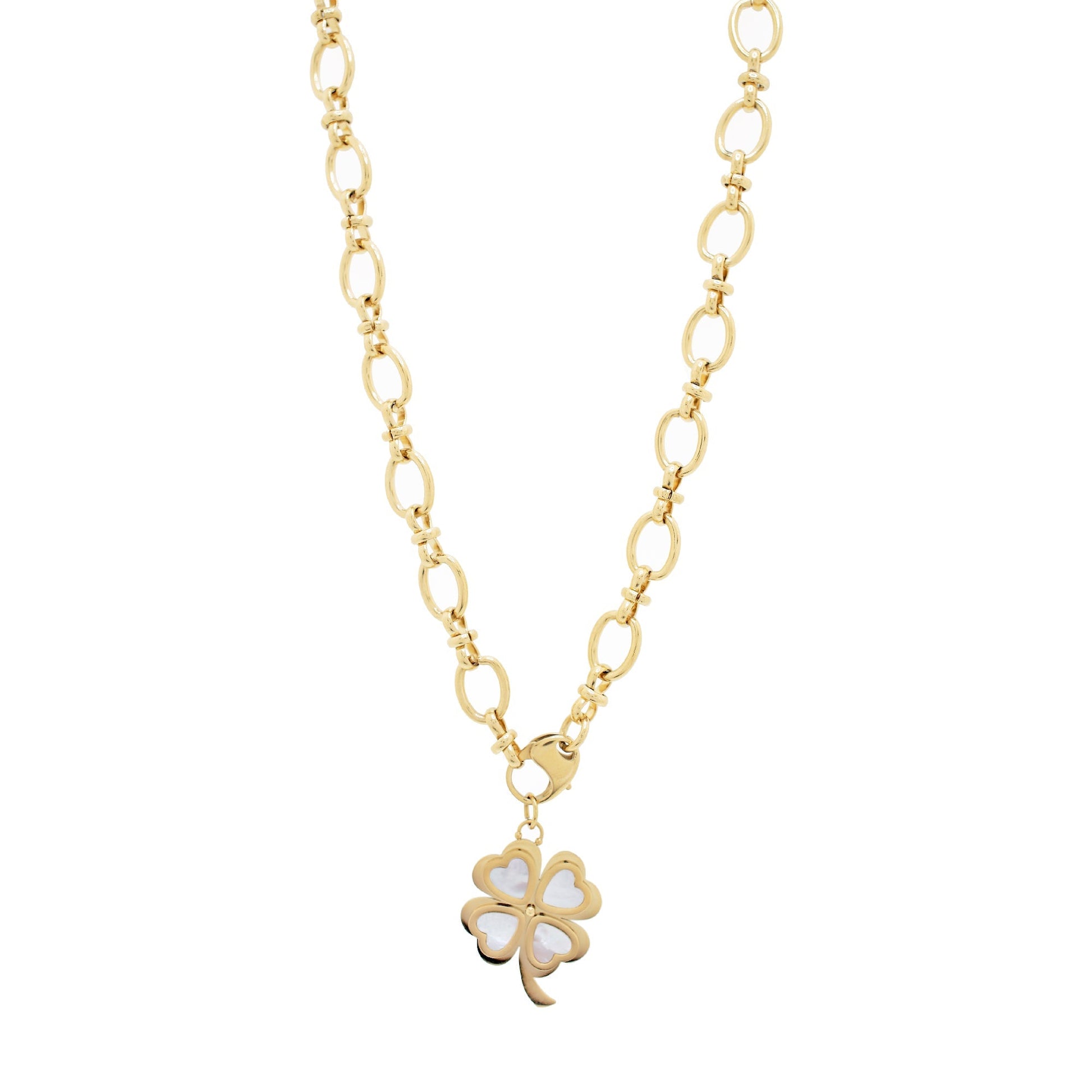 Sant Laia Clever Clover Maxi Chain Necklace