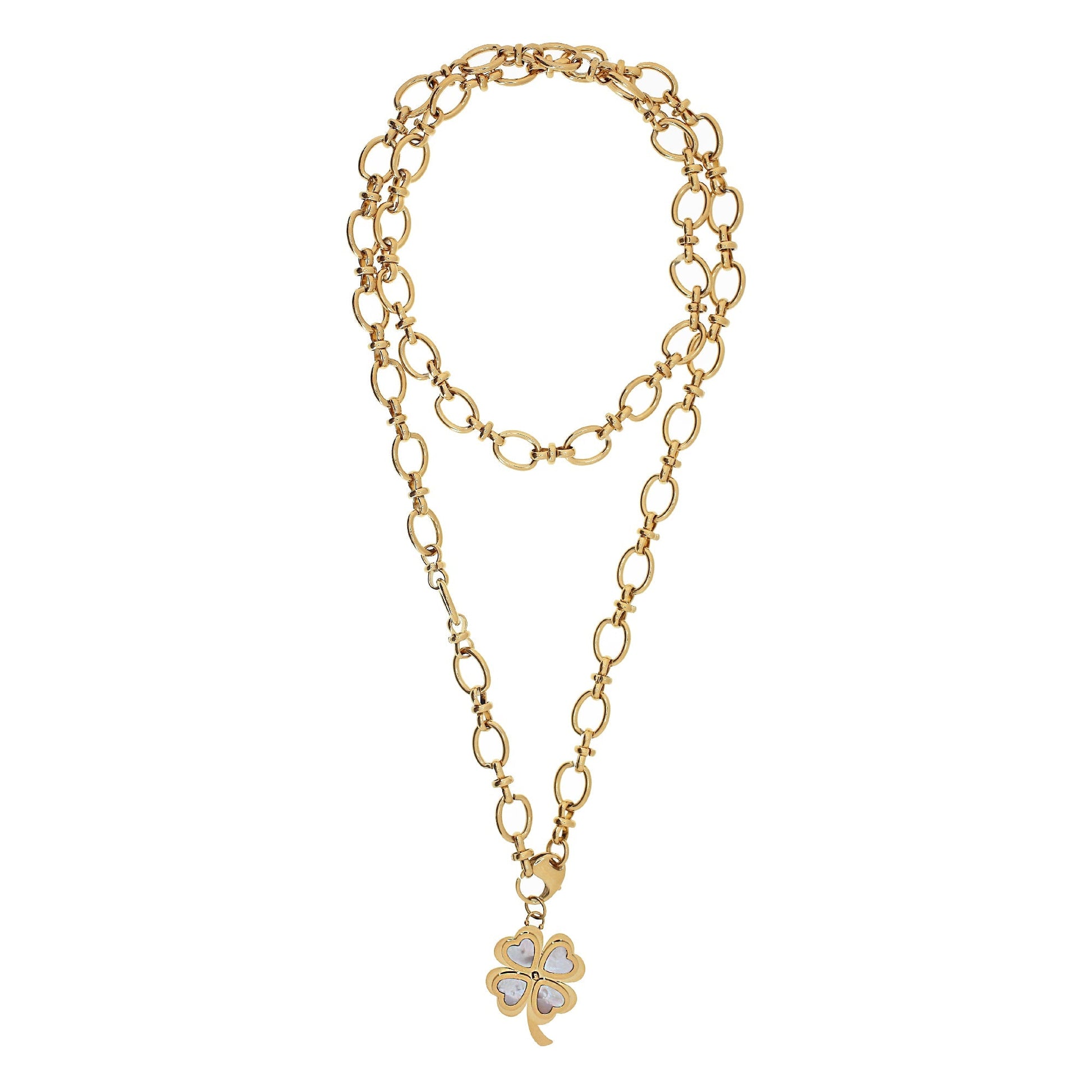 Sant Laia Clever Clover Maxi Chain Necklace