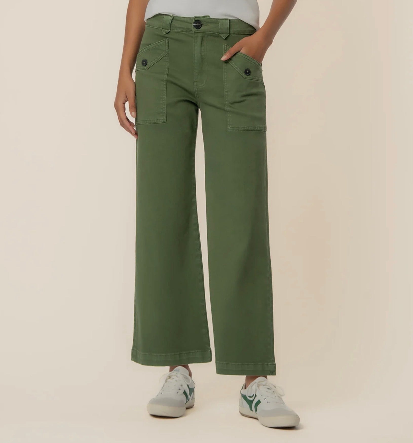 KUT Meg Jeans in Dill