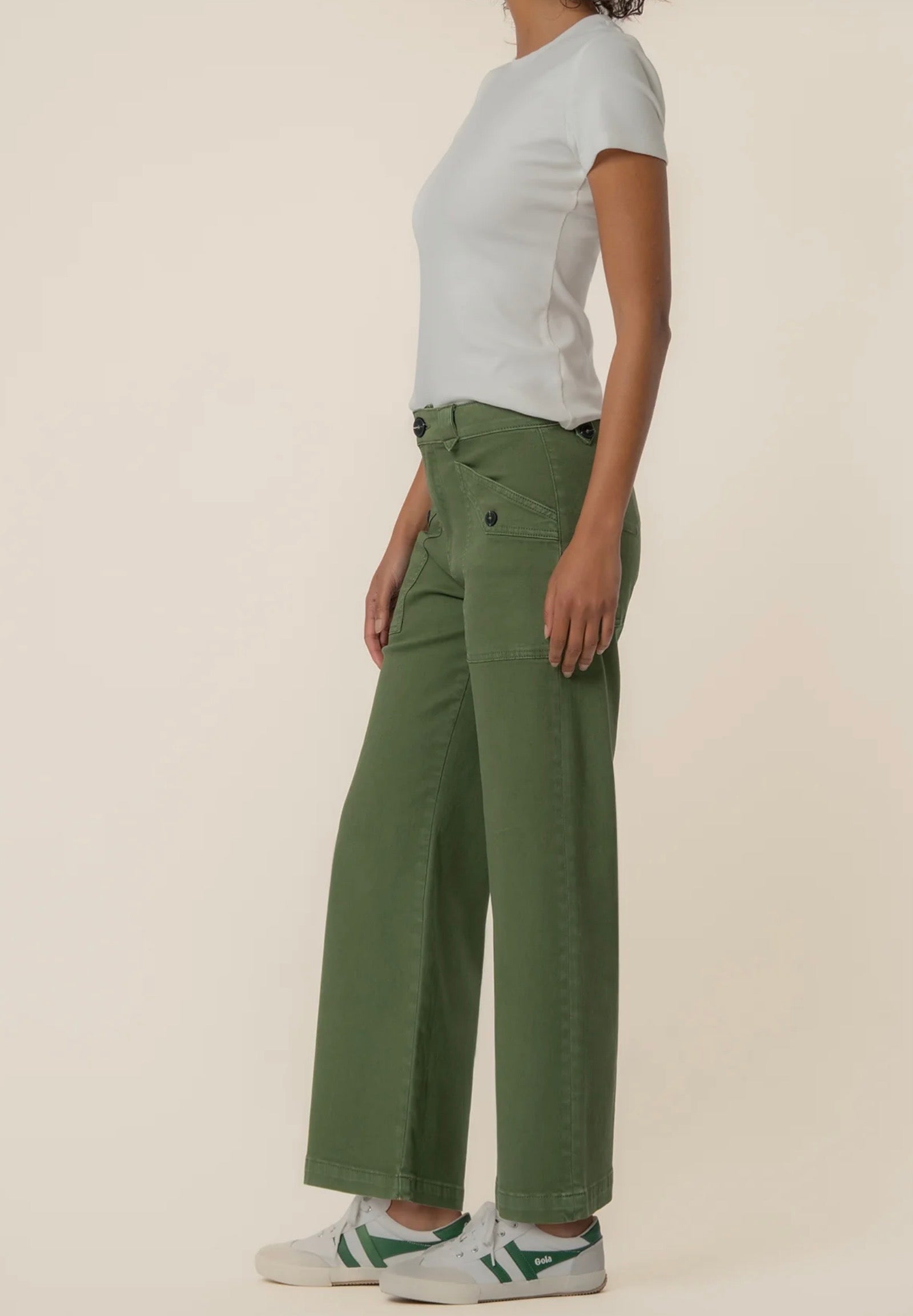 KUT Meg Jeans in Dill