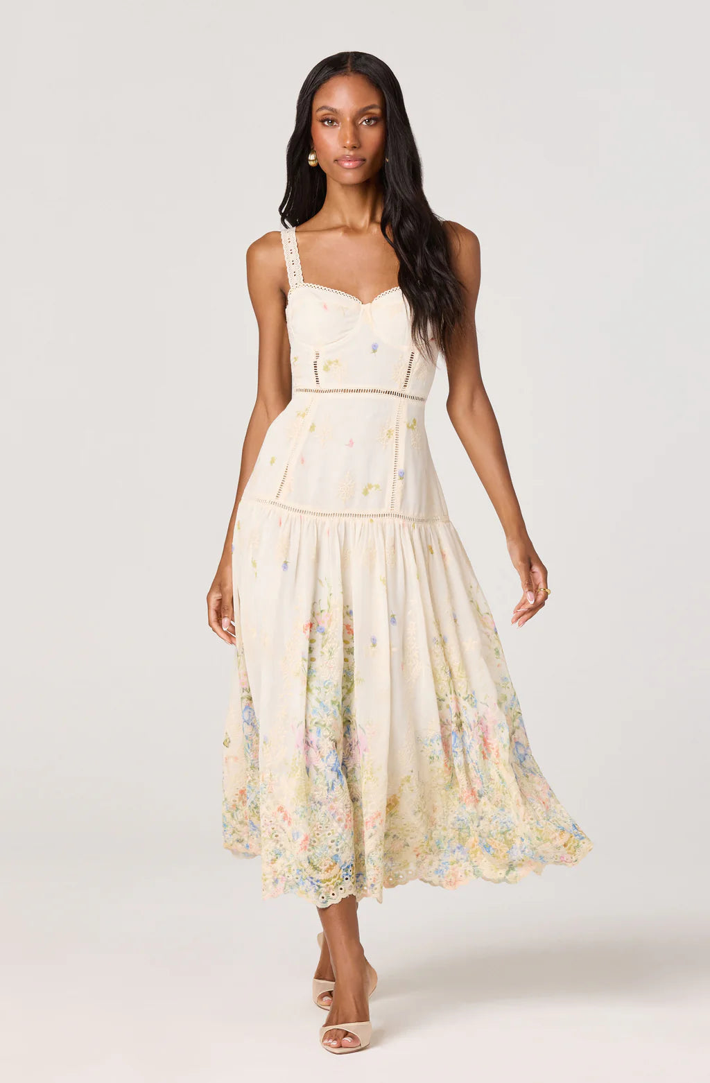 ASTR Pellagia Floral Dress
