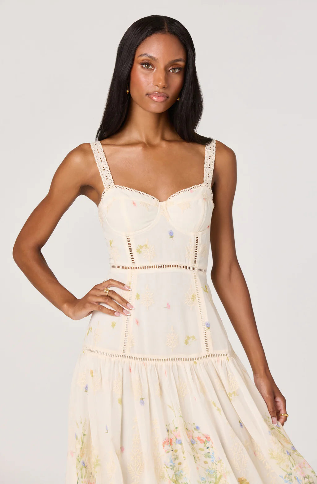 ASTR Pellagia Floral Dress