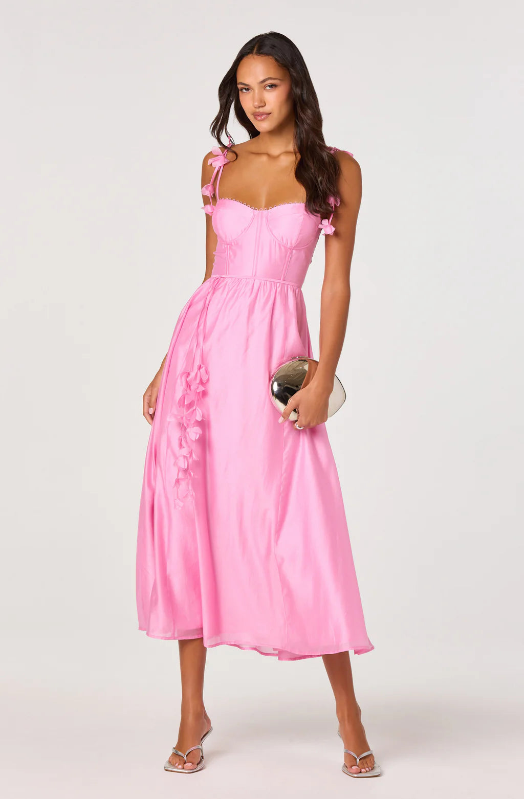ASTR Halcyon Pink Dress