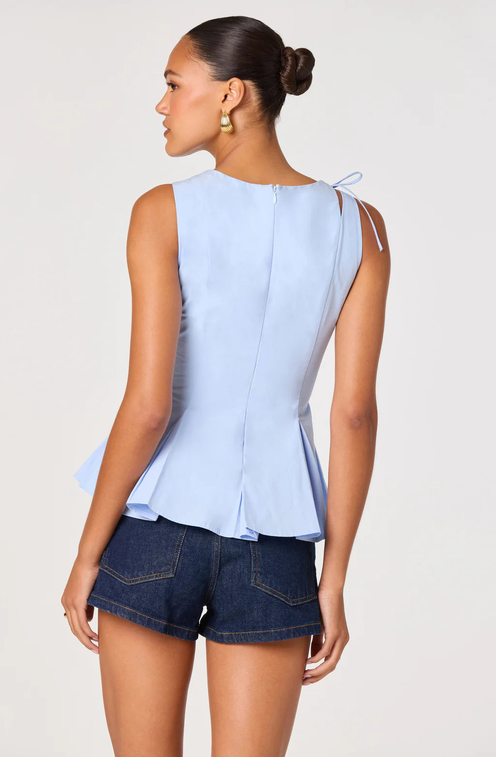 ASTR Blue Kalish Top