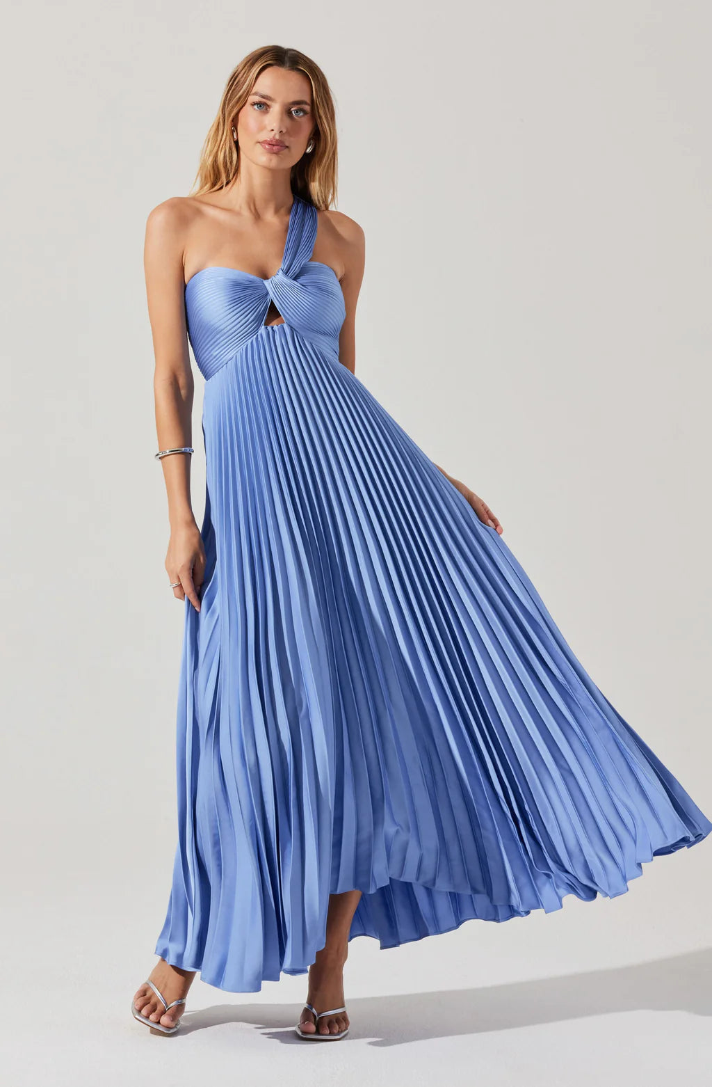 ASTR Rasya Periwinkle Dress