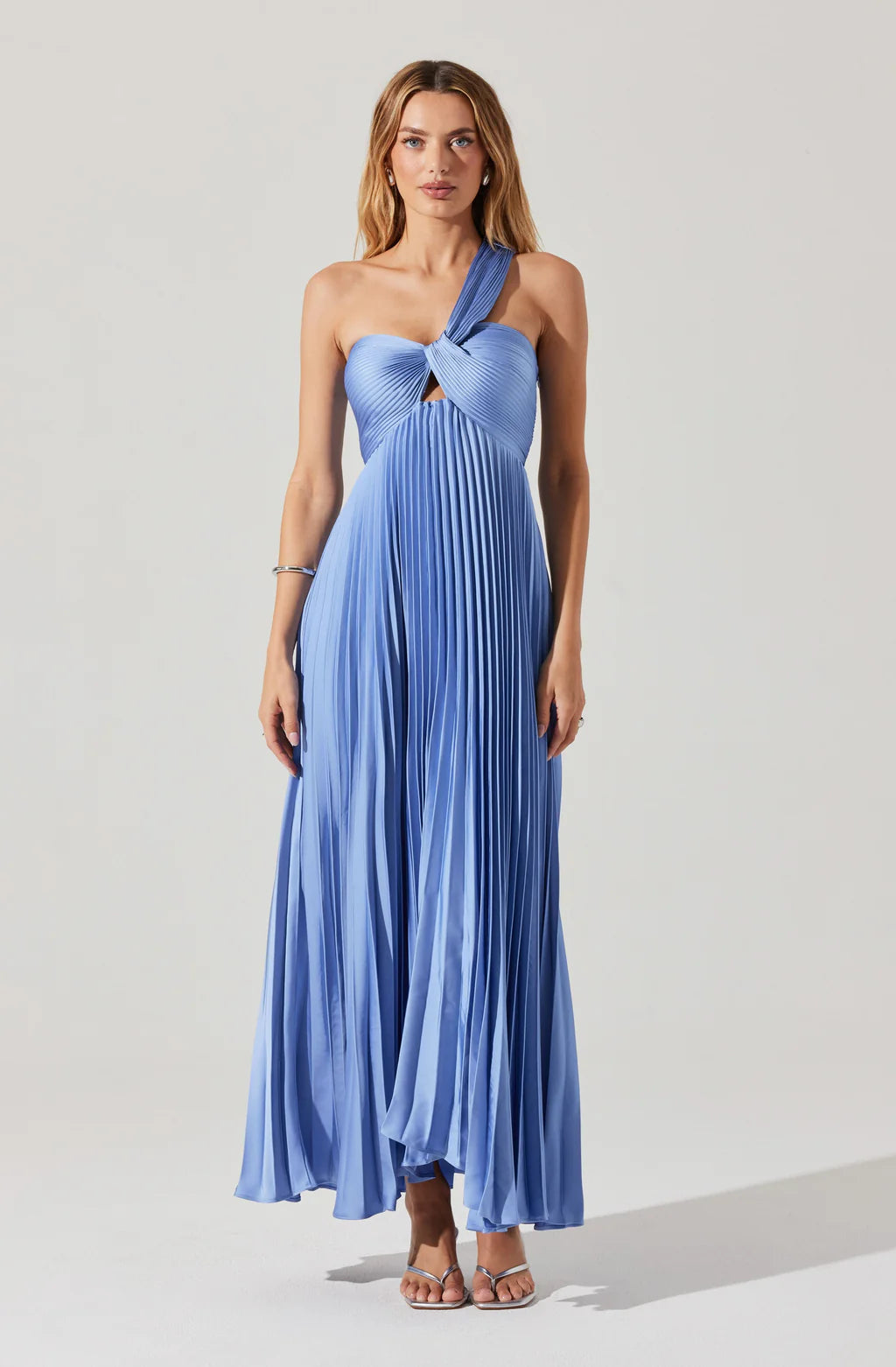 ASTR Rasya Periwinkle Dress