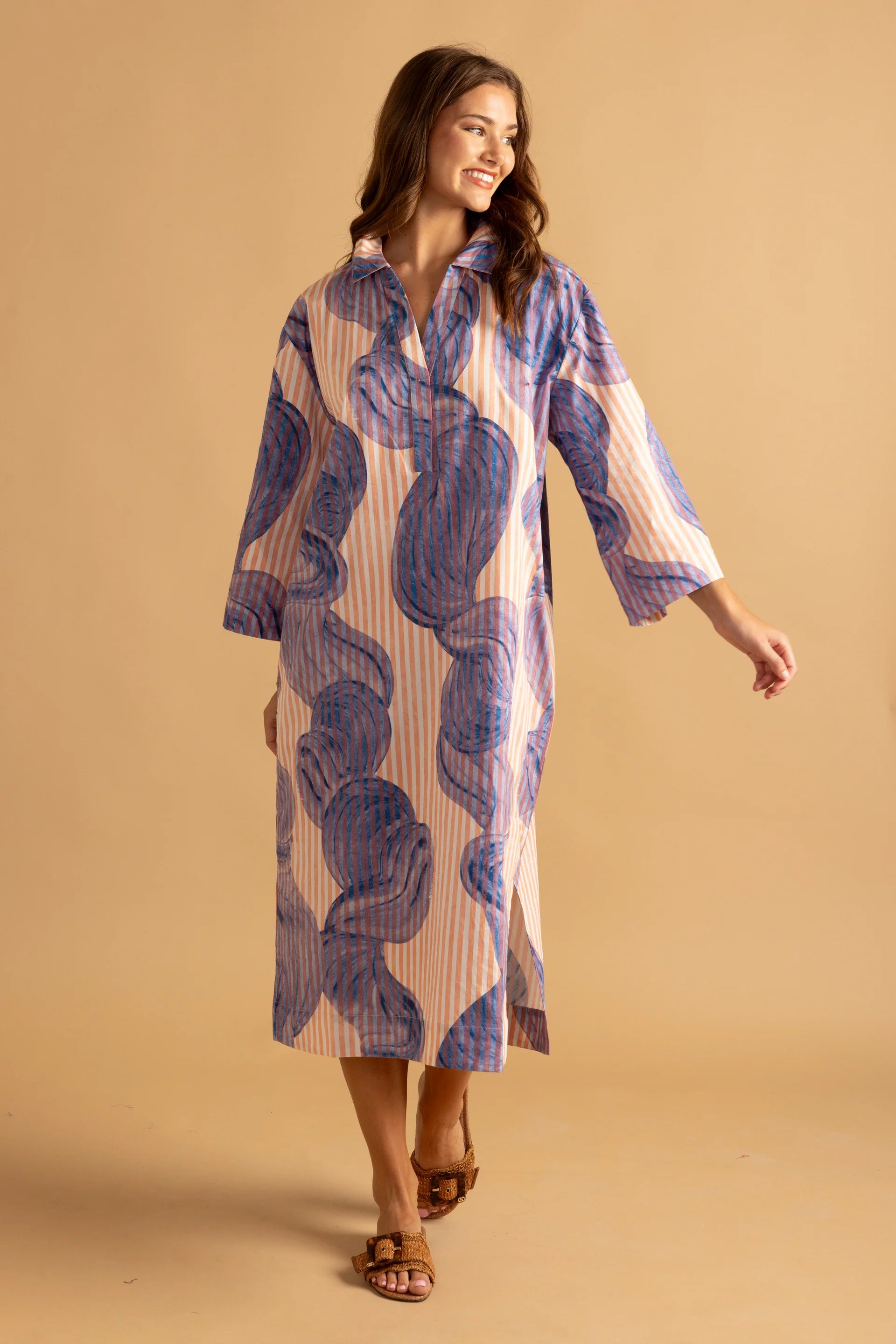 Double A Jessie Dress Rip Tide