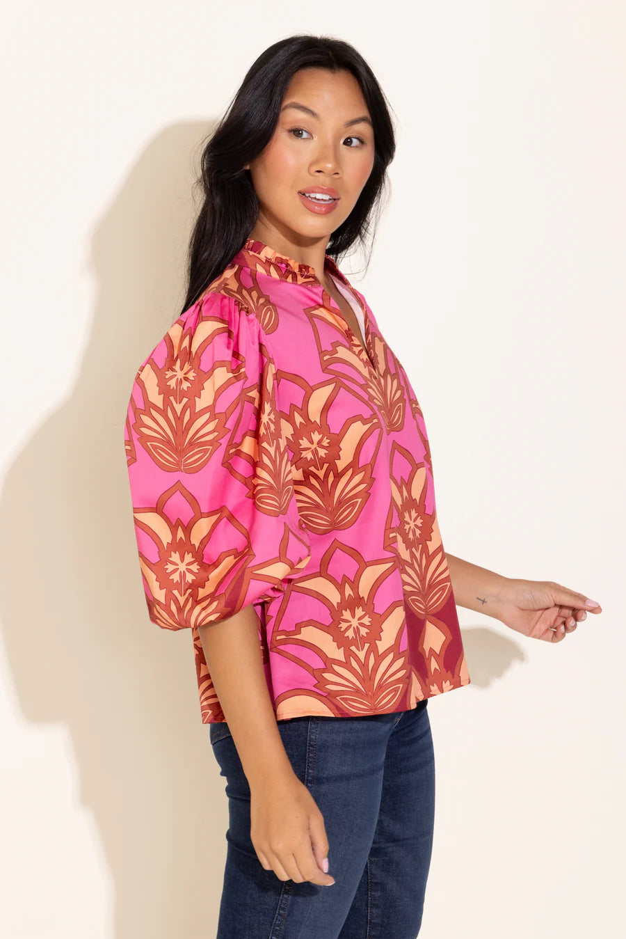 Alden Adair Ali Desert Rose Top