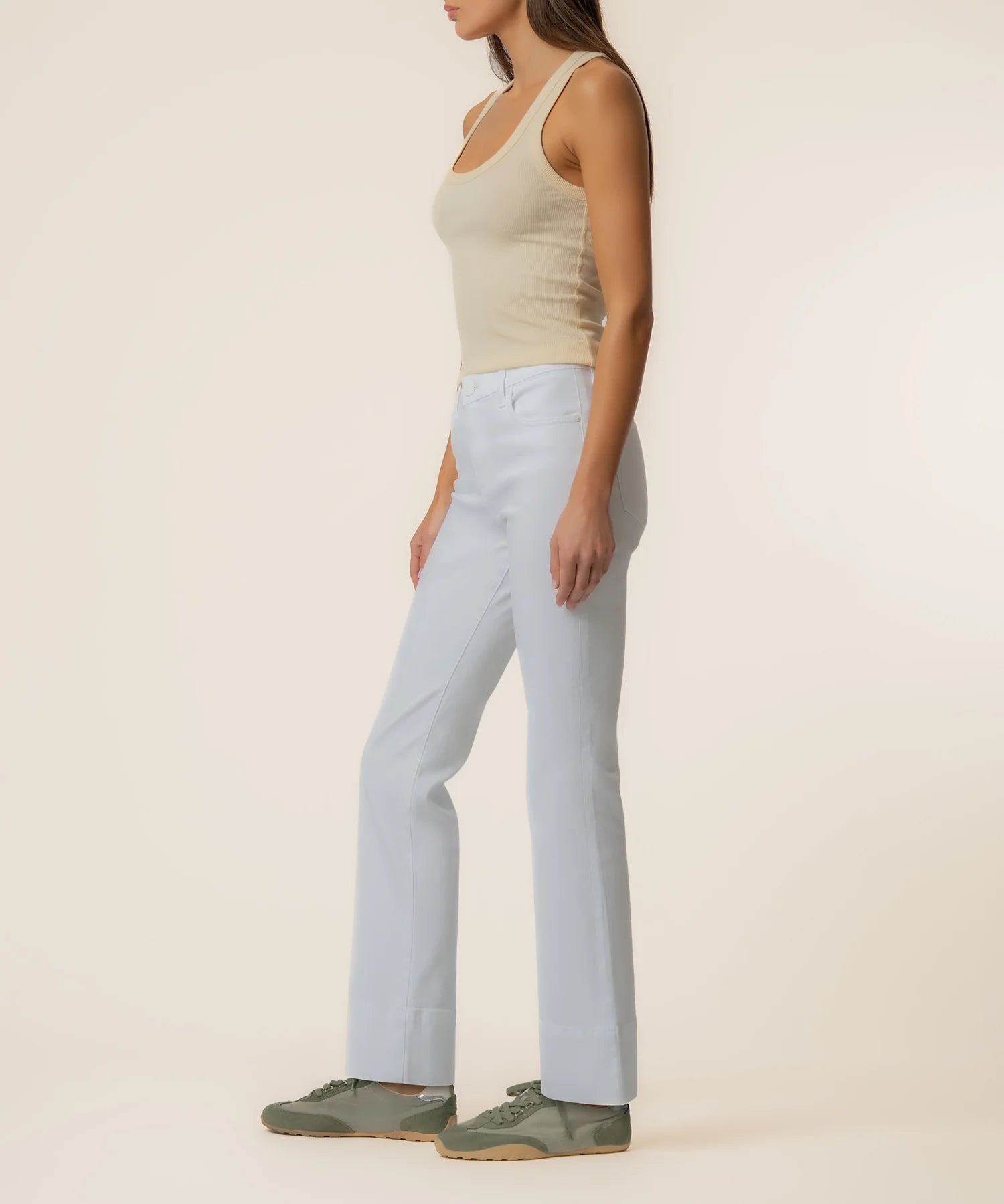 KUT Kelsey Jean Optic White