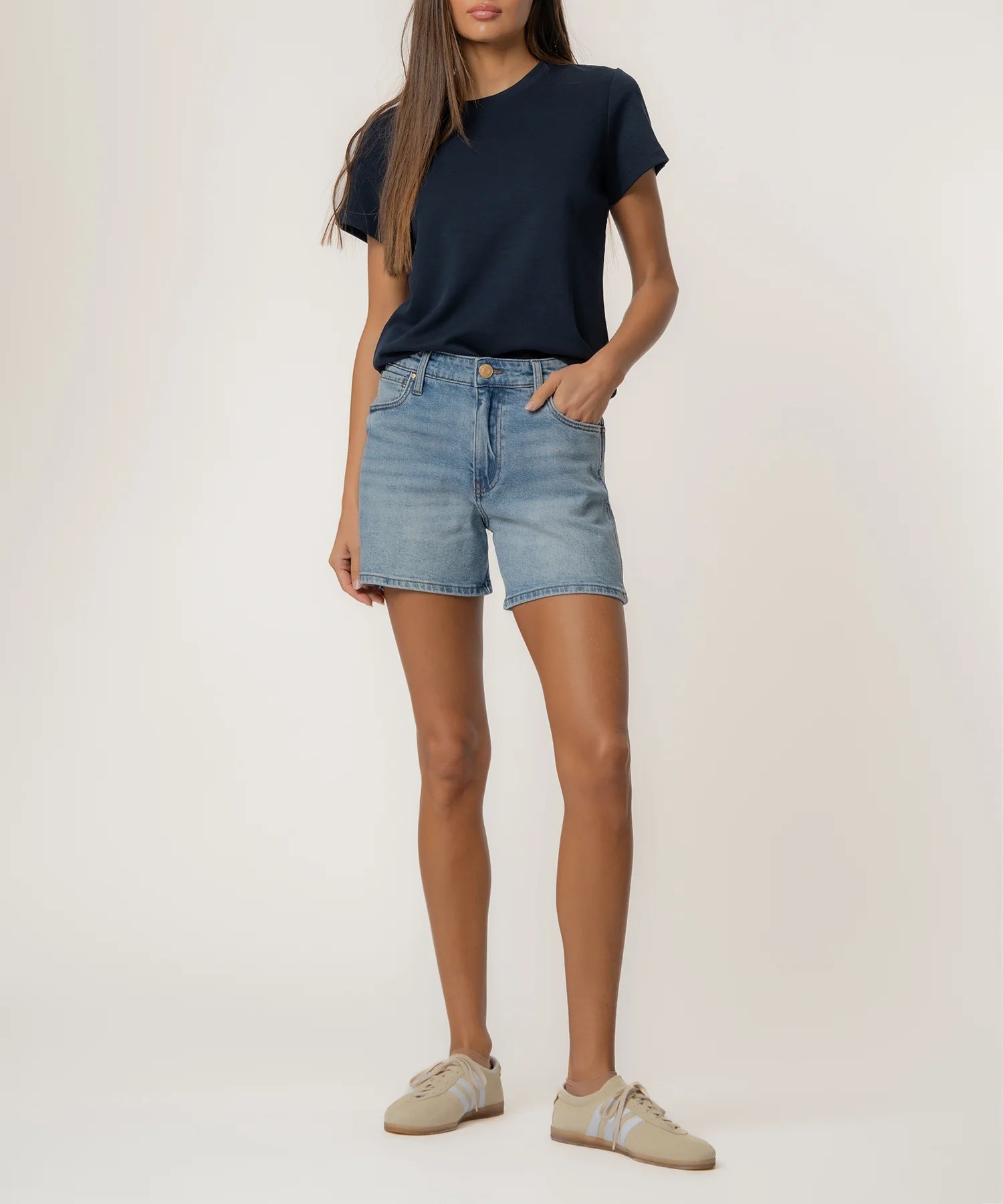 KUT Jane Denim Short in Peacelful