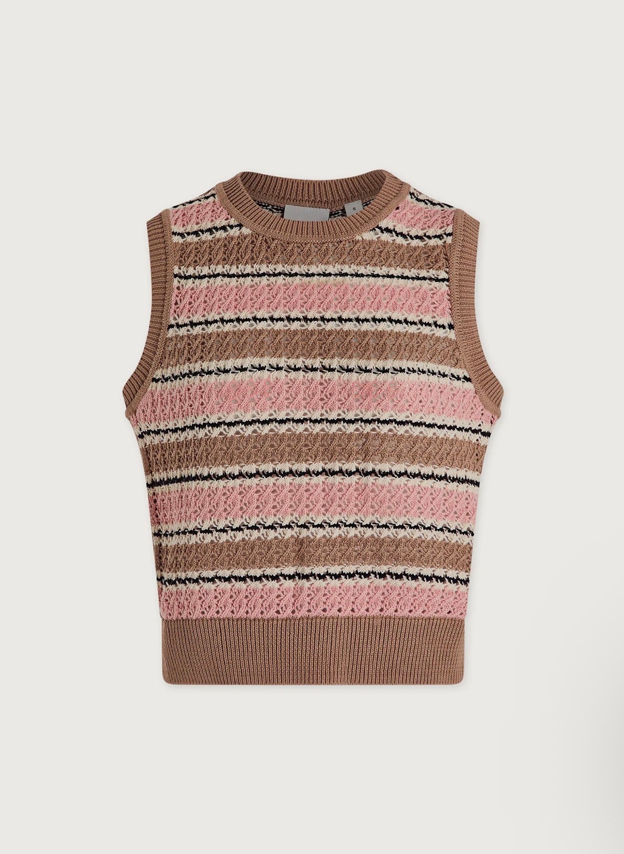 Varley Deeley Stripe Tank Sweater