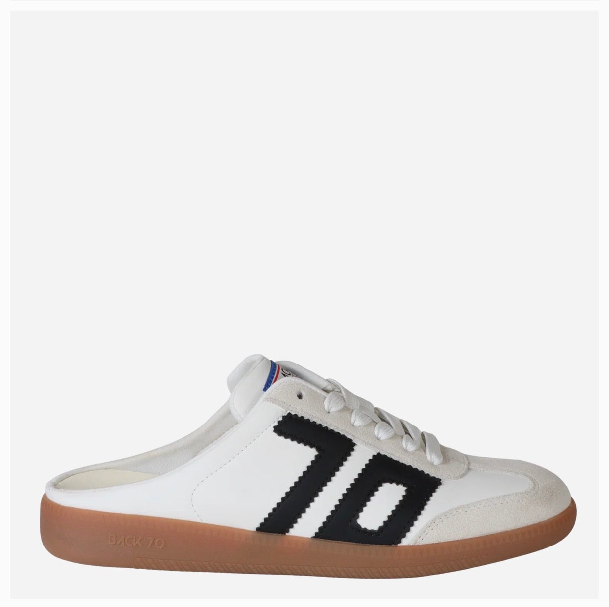 BACK70 Easter White/Blk Sneaker