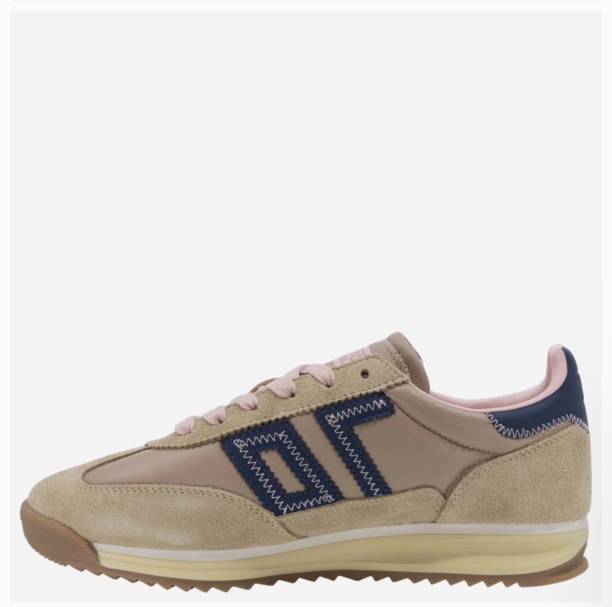 Back70 Jogger Sneaker Camel Navy Pink
