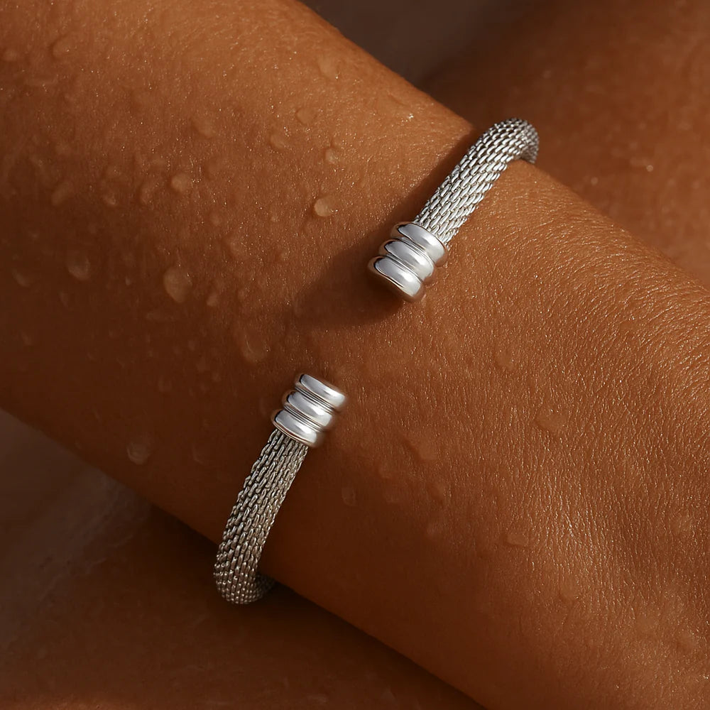 Ellie Vail Sinclair Mesh Cuff Bracelet
