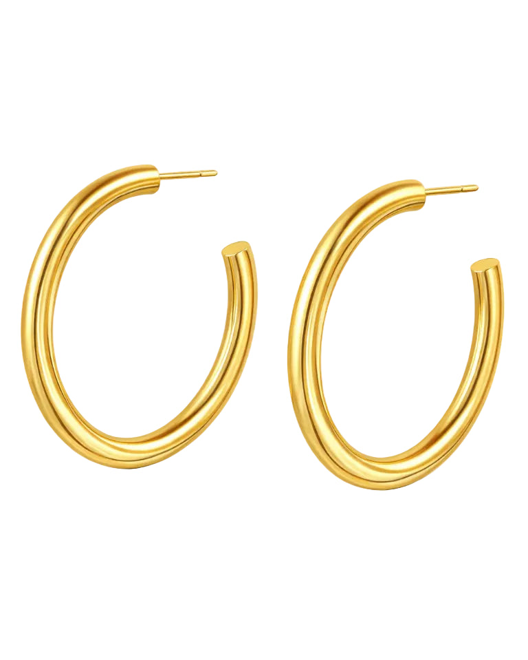 Ellie Vail Flora Lrg. Hoop Earring
