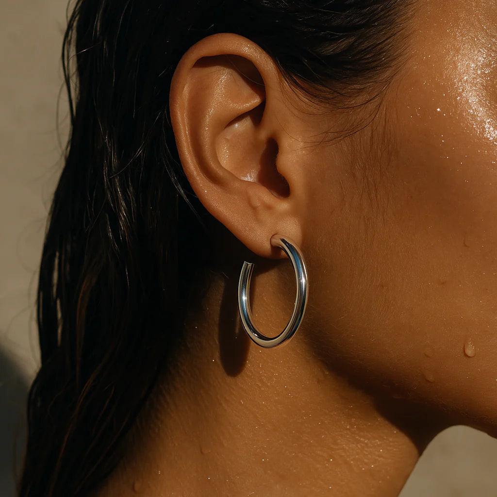 Ellie Vail Flora Lrg. Hoop Earring