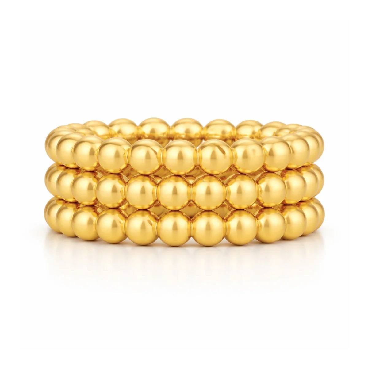 Ellie Vail Lucia Beaded Triple Ring