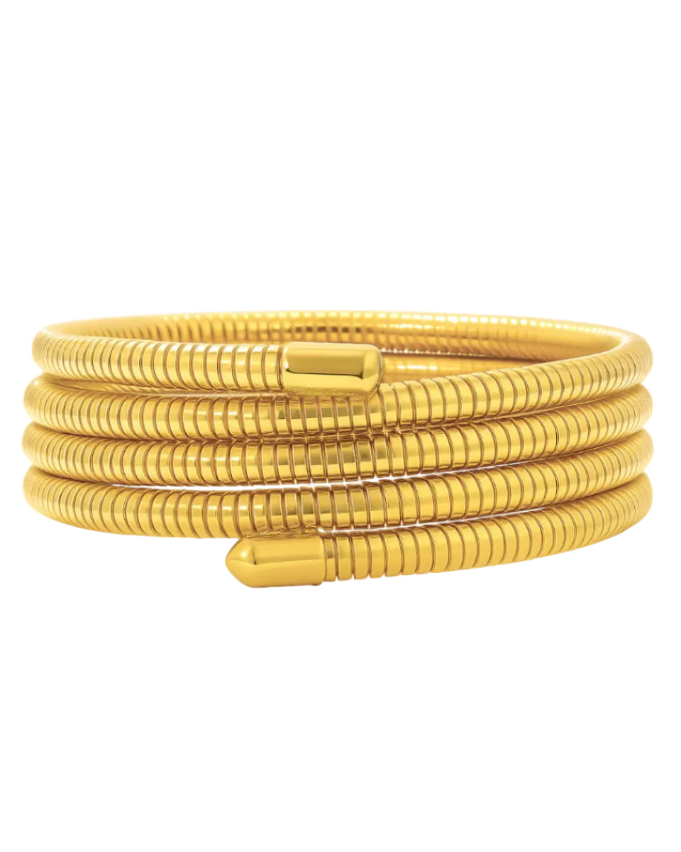 Ellie Vail Krishna Coil Wrap Bracelet