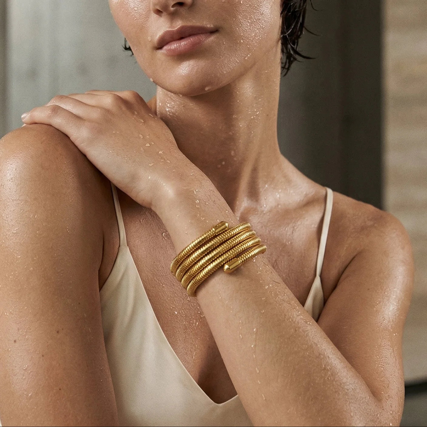 Ellie Vail Krishna Coil Wrap Bracelet
