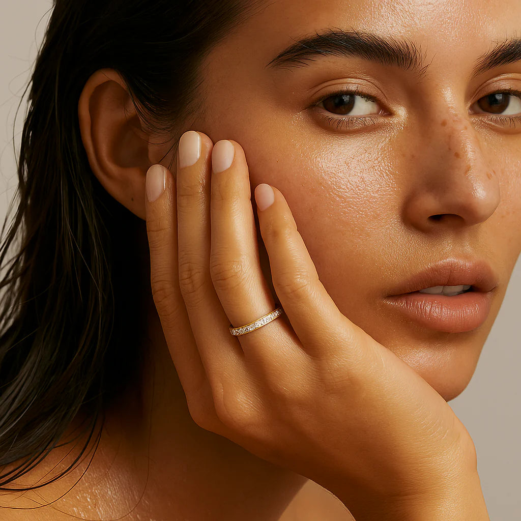 Ellie Vail Velia Eternity Band Ring