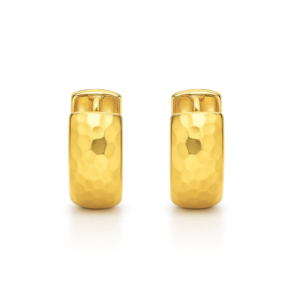 Ellie Vail Brennan Hammered Huggie Earring