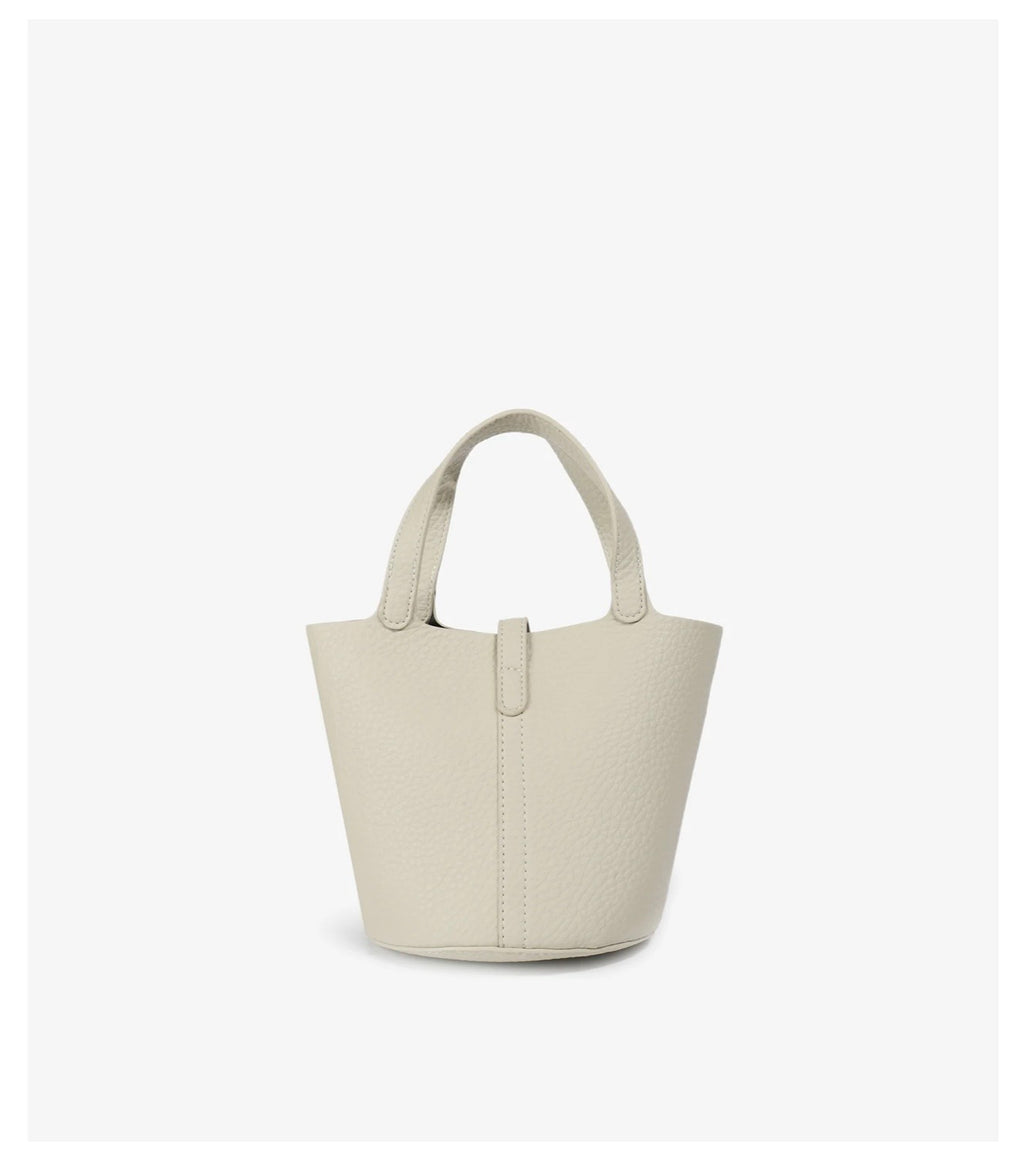 REMI/REID Joya Cream Bucket Bag