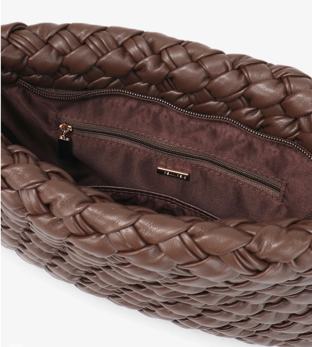 REMI/REID Nieves Woven Clutch