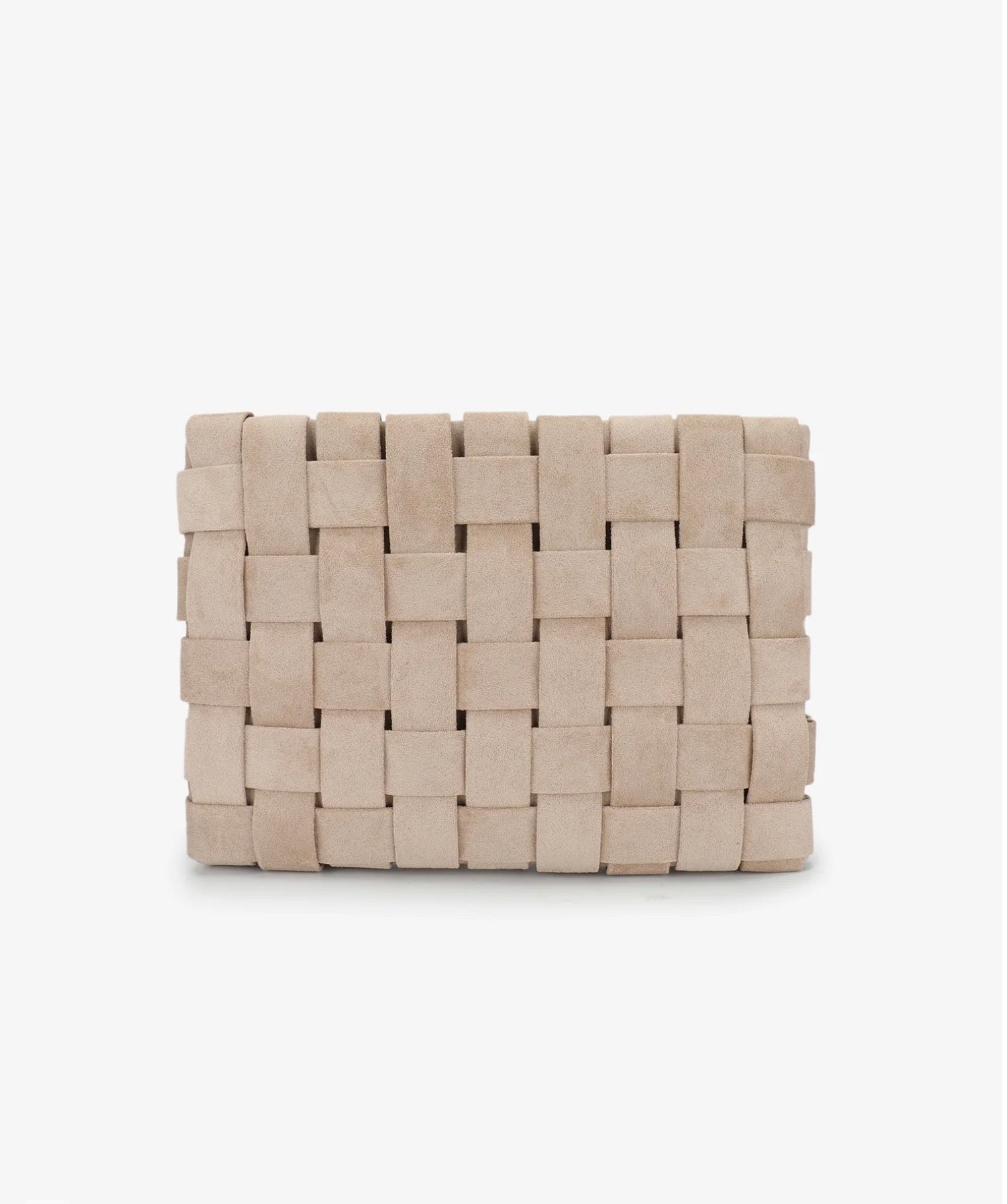 REMI/REID Lindy Large Suede Clutch
