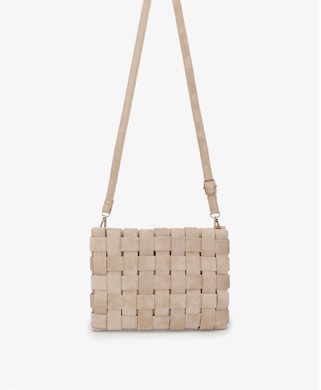 REMI/REID Lindy Large Suede Clutch