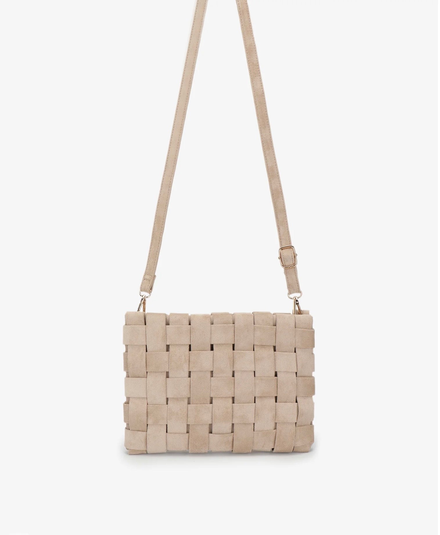 REMI/REID Lindy Large Suede Clutch