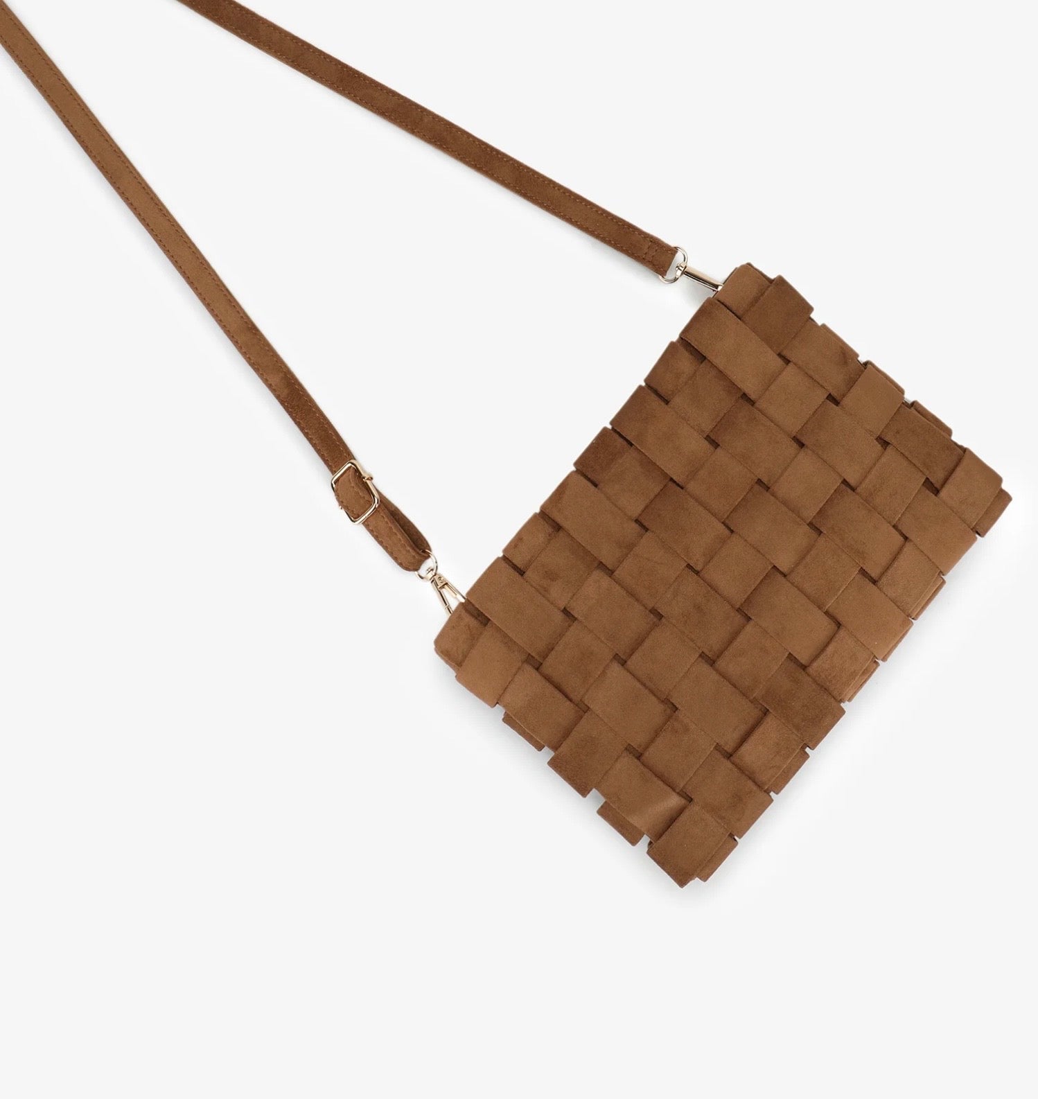 REMI/REID Lindy Large Suede Clutch