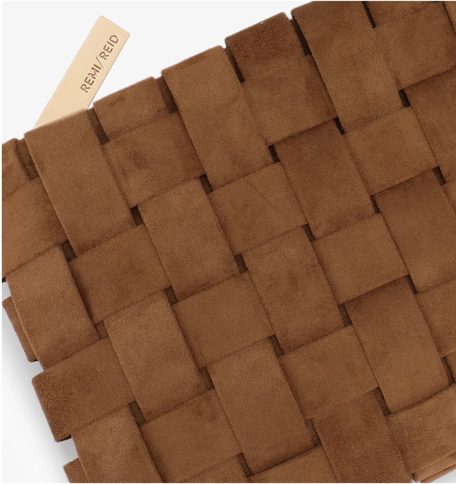 REMI/REID Lindy Large Suede Clutch
