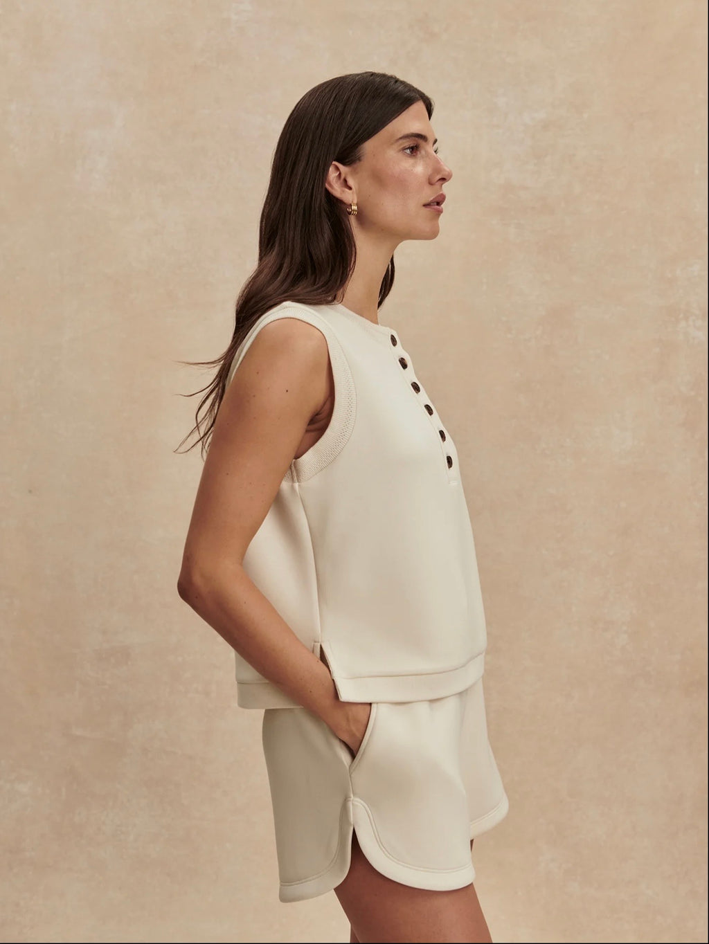 Varley Marla Button Tank