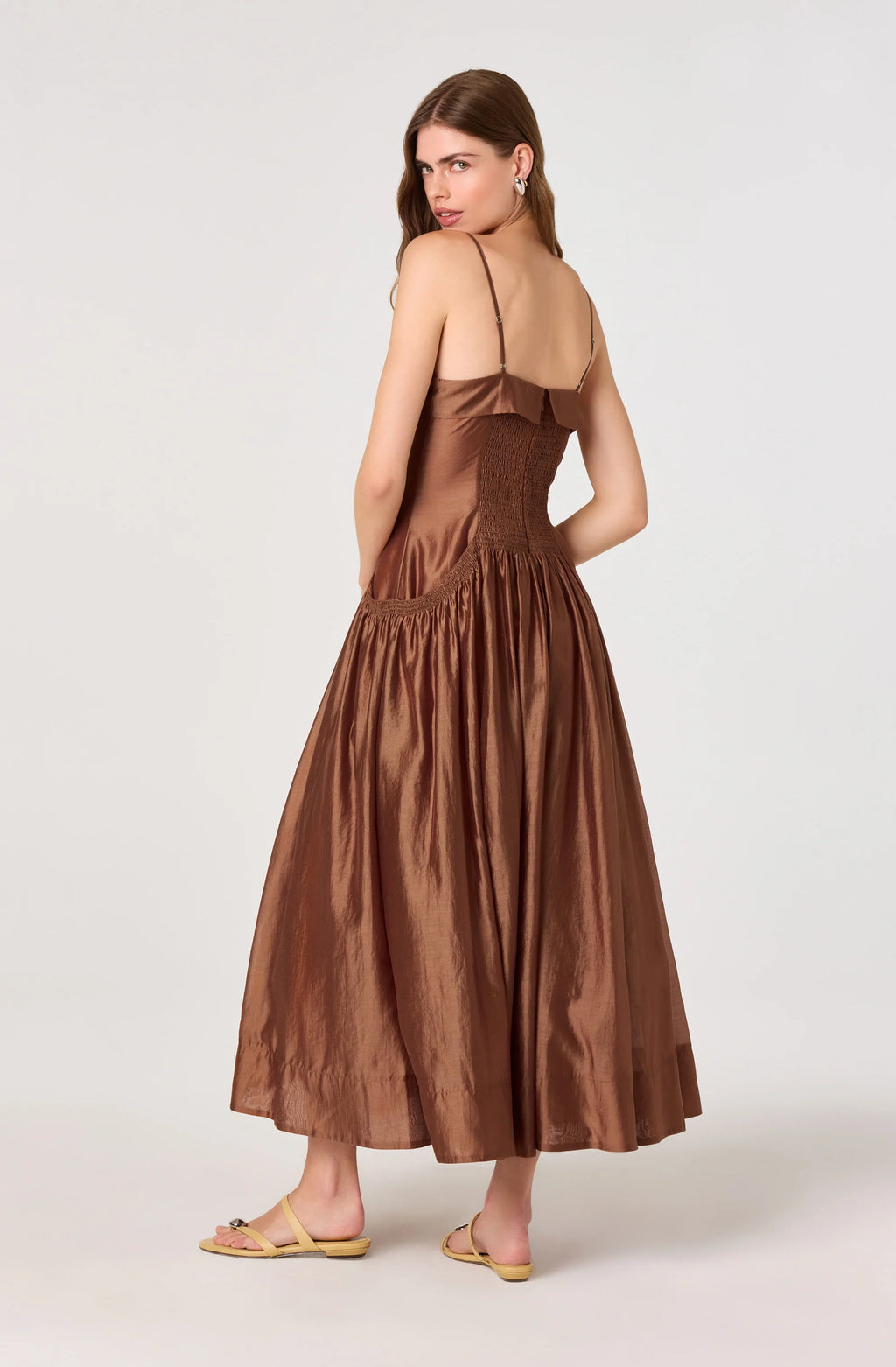 ASTR Ovina Drop-Waist Dress