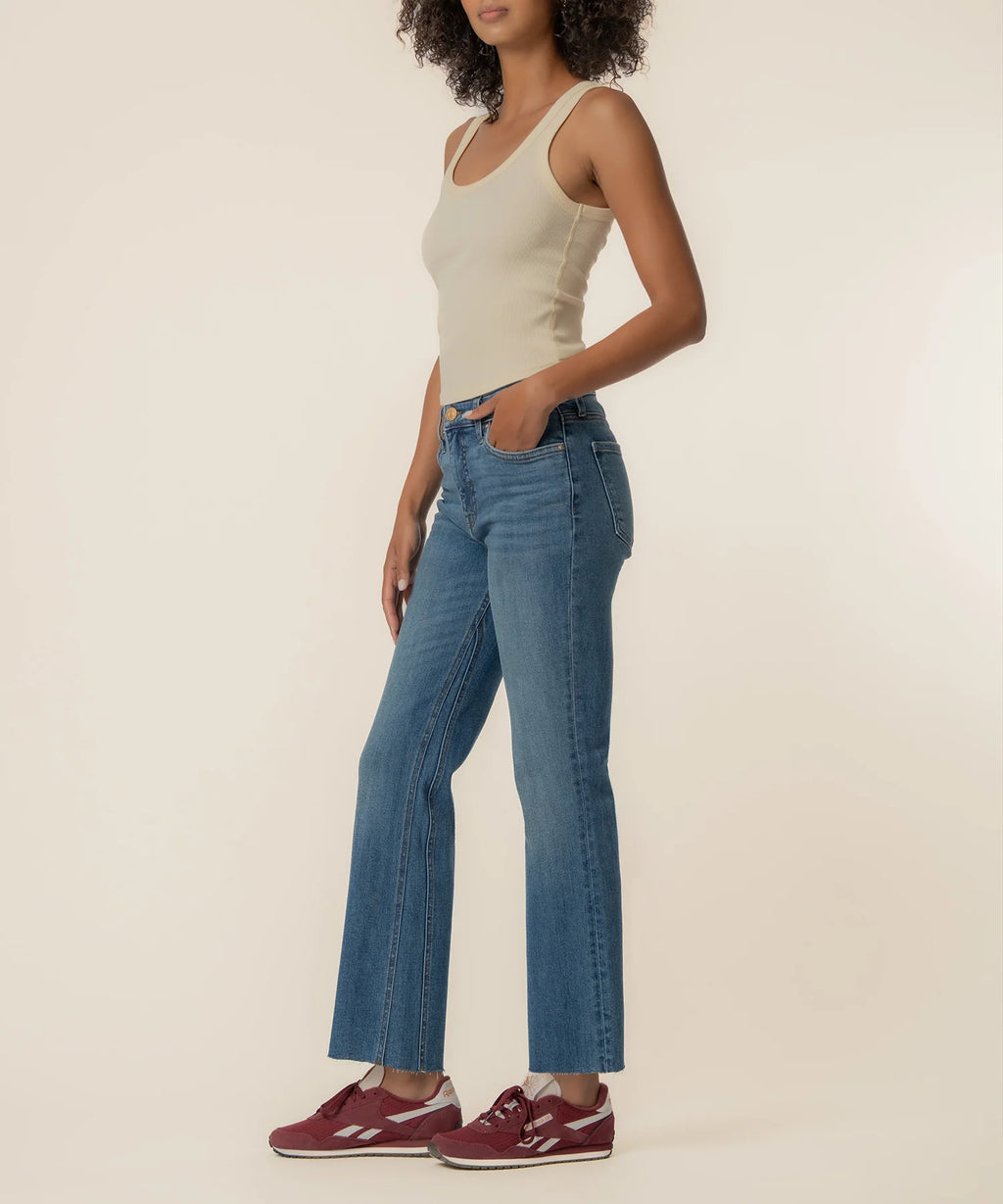 KUT Kelsey High Rise Jeans