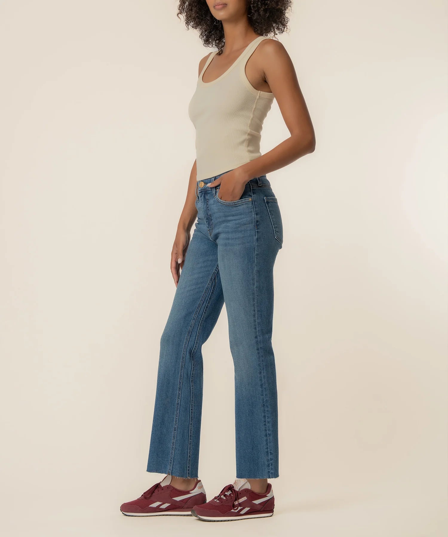 KUT Kelsey High Rise Jeans