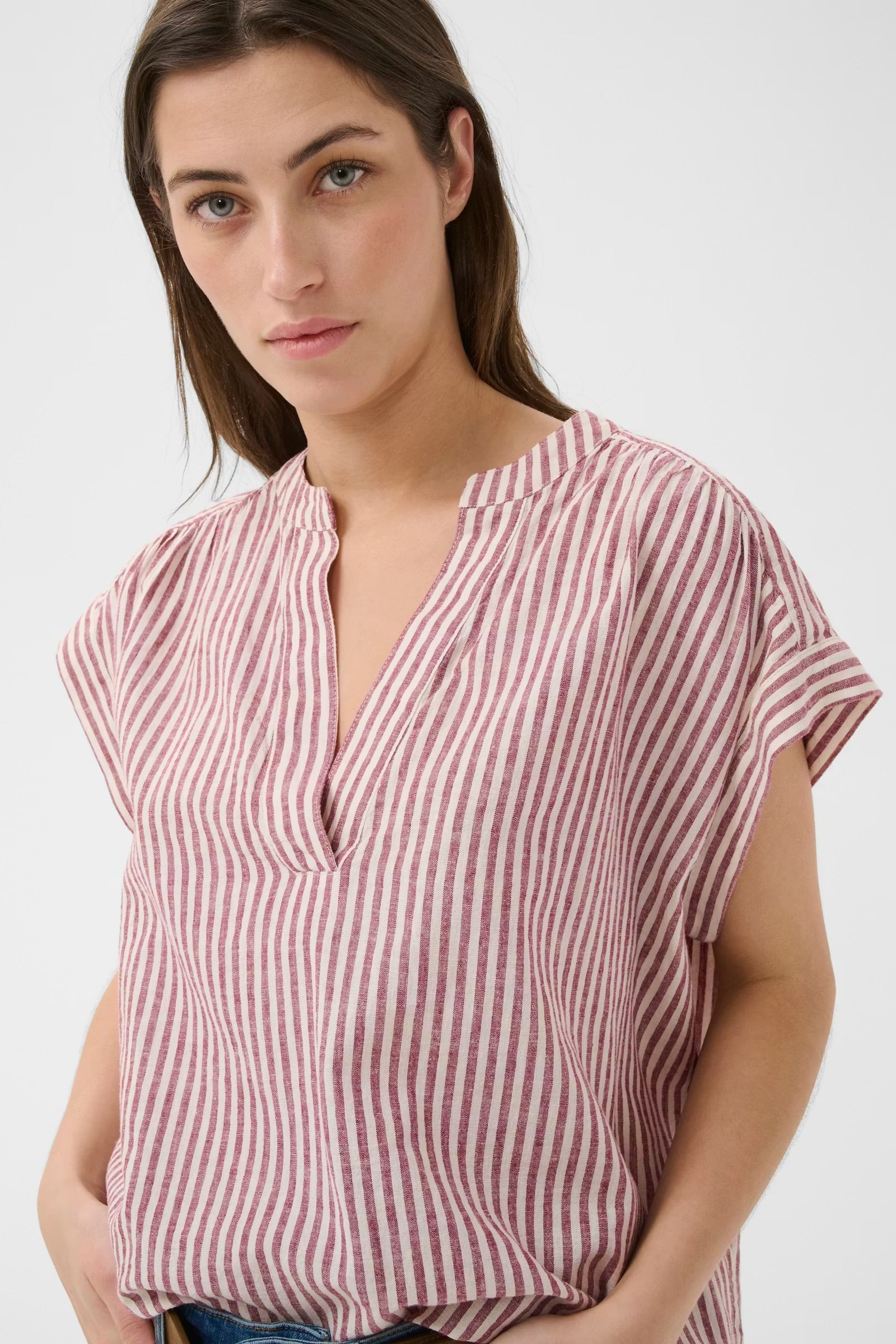 Part Two Bettina Linen Blend Top