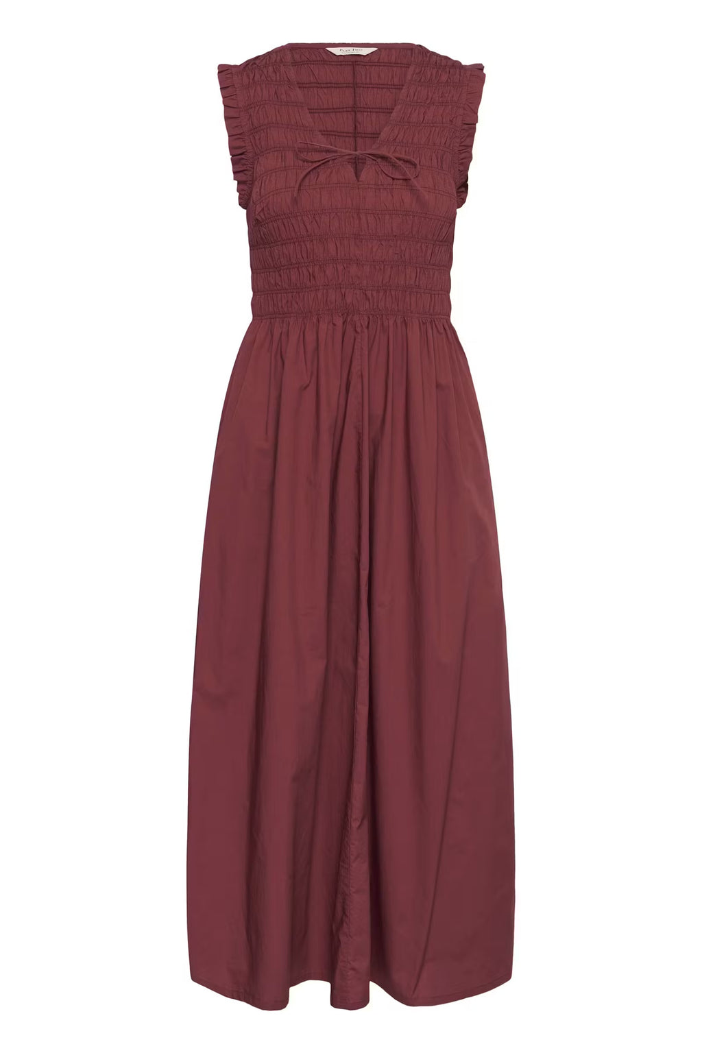 Part Two Borgnette Smocked Dress
