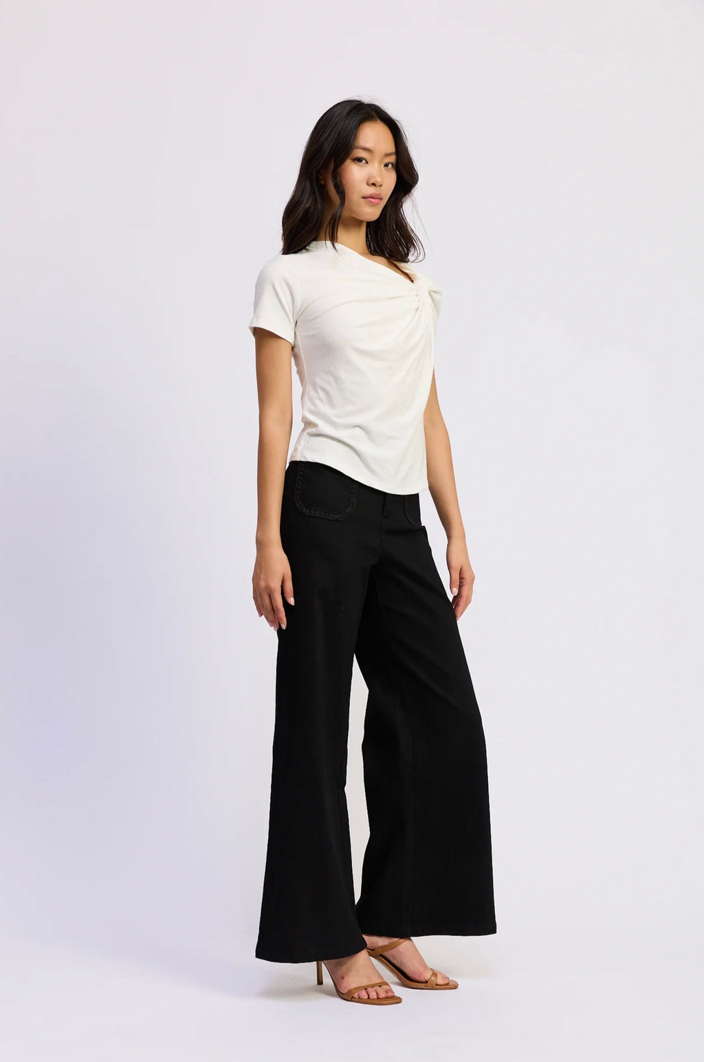 En Saison Brixton Embroidered Detail Pant