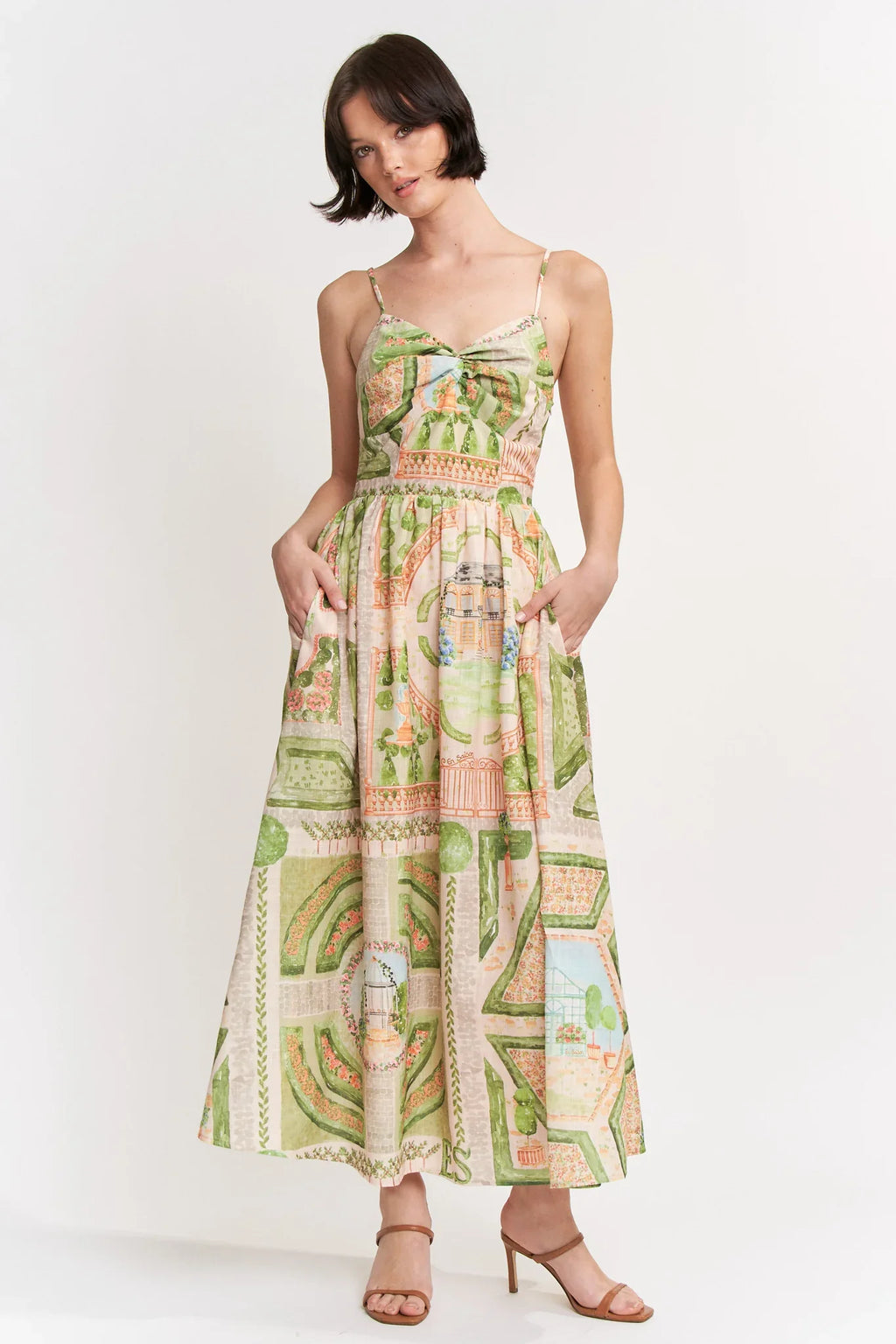 En Saison Sariyah Print Maxi Dress