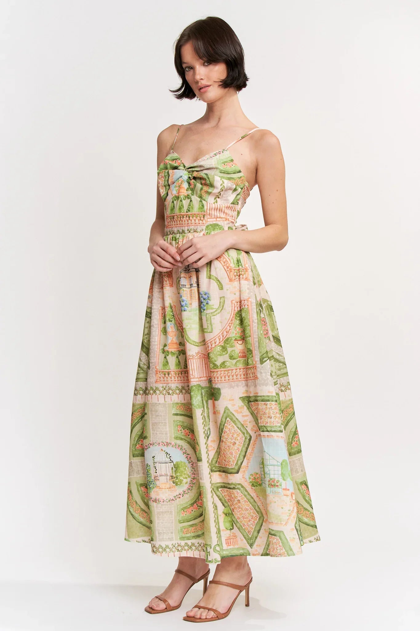 En Saison Sariyah Print Maxi Dress