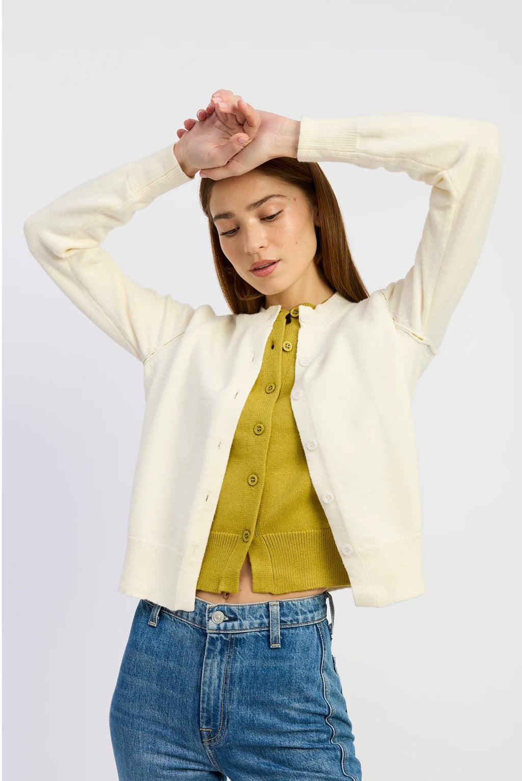 En Saison Rosalie Double Cardigan