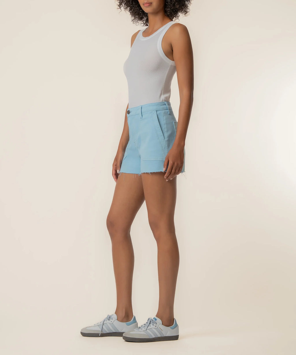 KUT Jane High Rise Short Sky